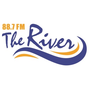 Logo of radio station 88.7 The River