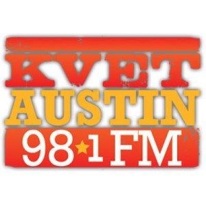 Logotipo de la emisora ​​de radio 98.1 KVET