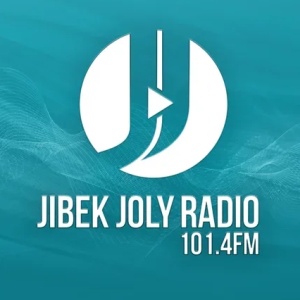 Logotipo de la emisora ​​de radio Jibek Joly 101.4FM