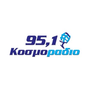 Logo of radio station Κοσμοράδιο 95.1 FM (KosmoRadio)