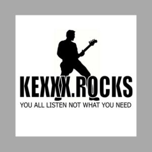 Logo de la station de radio KEXXX.Rocks Ukraine