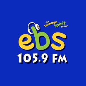 Logo of radio station EBS 105.9 FM