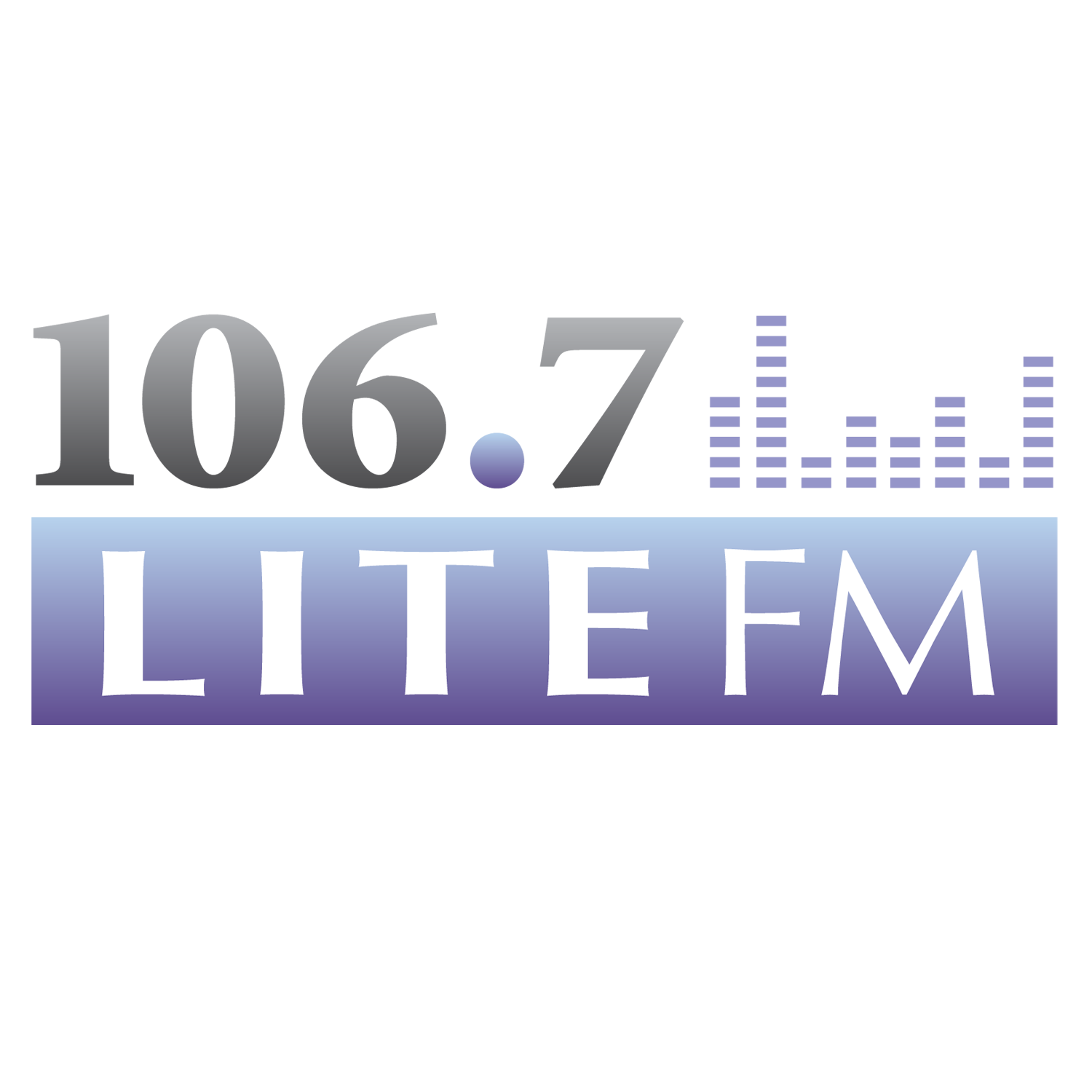 Logo of radio station 106.7 Lite FM