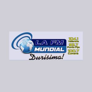 Logo of radio station La FM Mundial