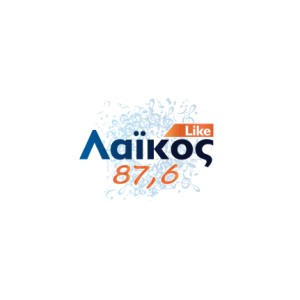 Logo of radio station Laikos FM