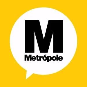 Logo of radio station Rádio Metrópole FM Salvador
