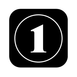 Logo of radio station Radio 1 Norge