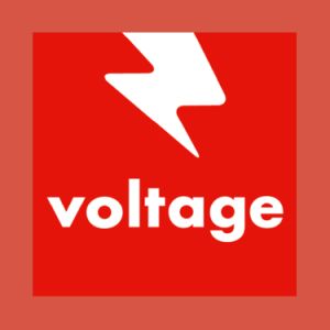 Logotipo de la emisora ​​de radio Voltage