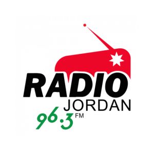Logo of radio station JRTV Amman (English)