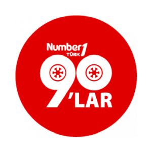 Logo of radio station Number One Turk 90’lar