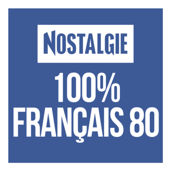 Logo of radio station Nostalgie 100% Français 80